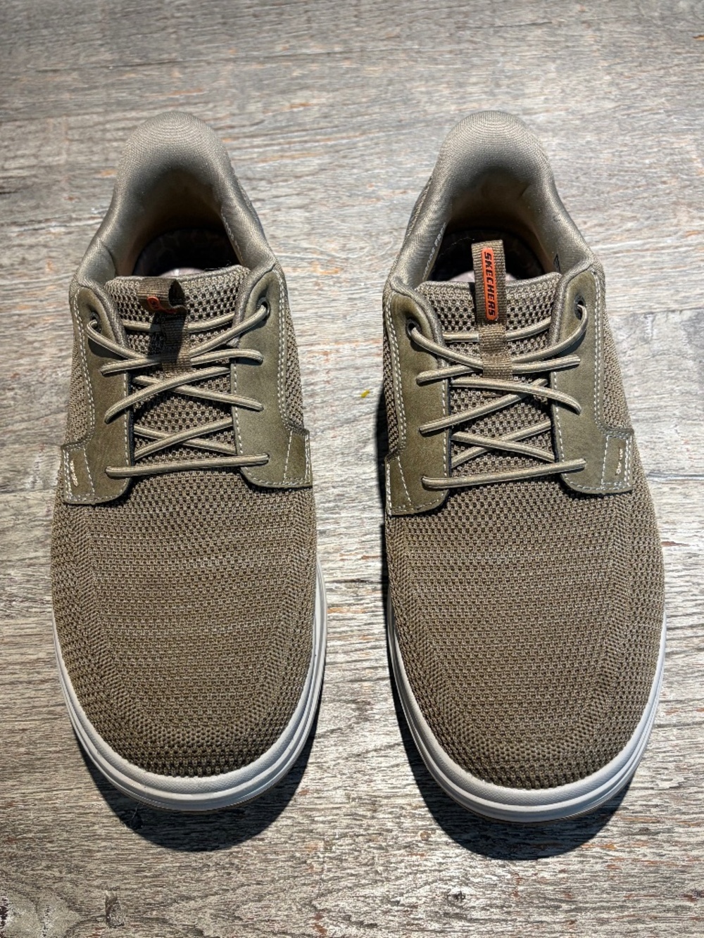 Skechers Slip-Ins Relaxed Fit: Sterling Ramone Slip-On Sneaker, 11.5 WW, Taupe